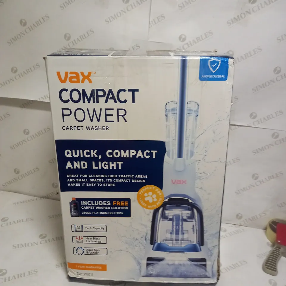 VAX COMPACT POWER CARPET CLEANER