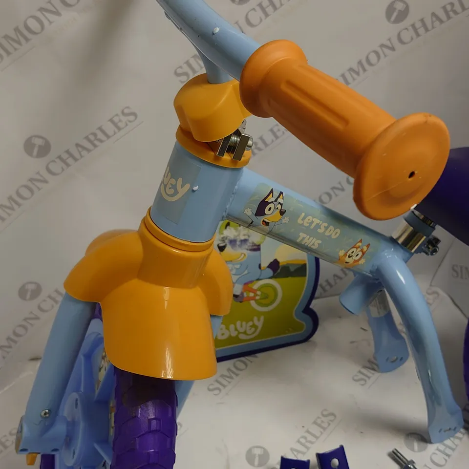 BLUEY 2IN1 TRAINING BIKE