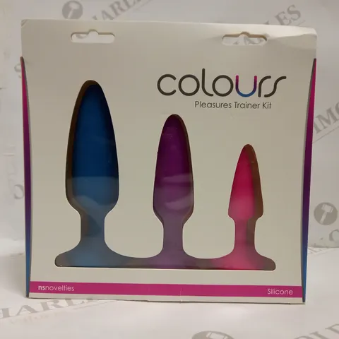 NSNOVELTIES SILICONE COLOURS PLEASURES TRAINER KIT