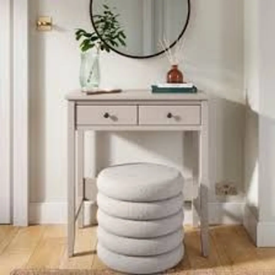BOXED LYNTON COMPACT DRESSING TABLE NATURAL 