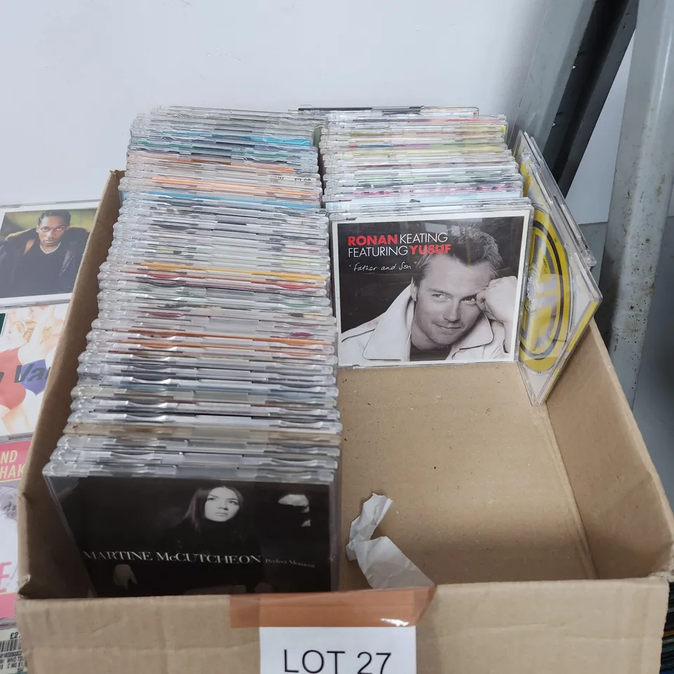 A VERY LARGE QUANTITY OF CDs FROM 80s / 90s /2000s