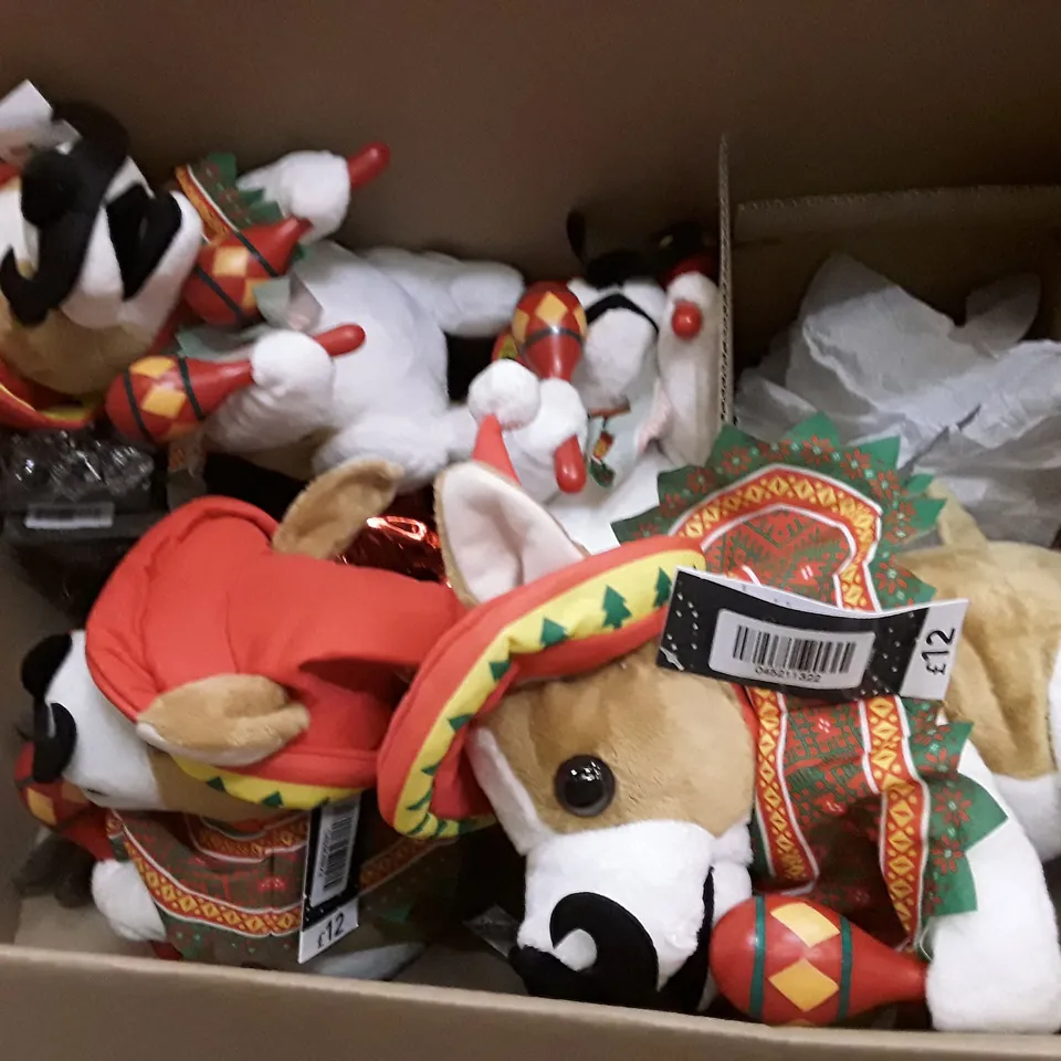 BOX CONTAINING APPROXIMATELY 21 ASSORTED BRAND NEW CHRISTMAS PRODUCTS 