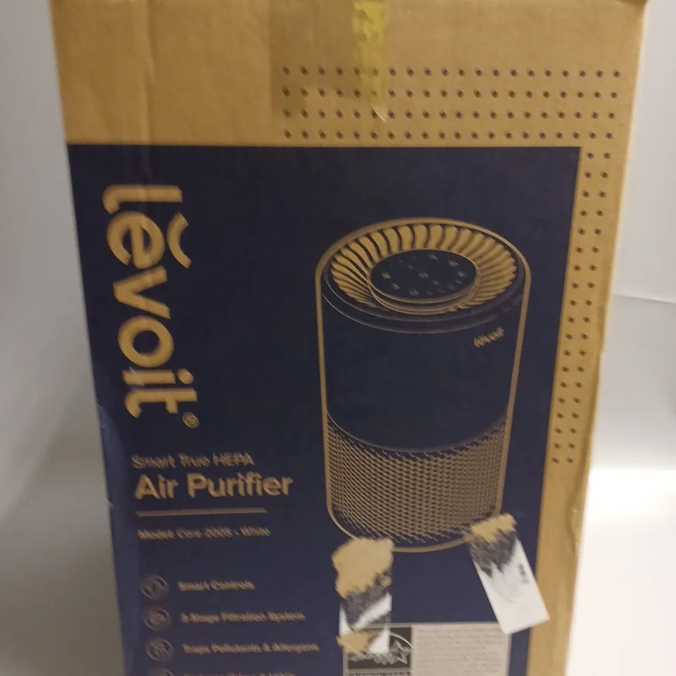 BOXED LEVOIT AIR PURIFIER FOR BEDROOM