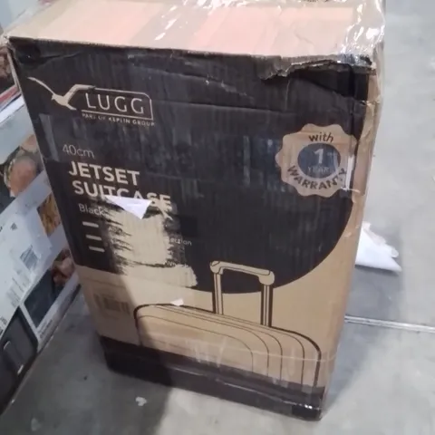 BOXED LUGG 40CM JETSET SUITCASE BLACK