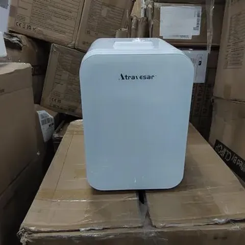 BOXED ATRAVESAR PORTABLE MINI FRIDGE FOR BEDROOM QUIET 10L CAMPING FRIDGE (1 BOX)