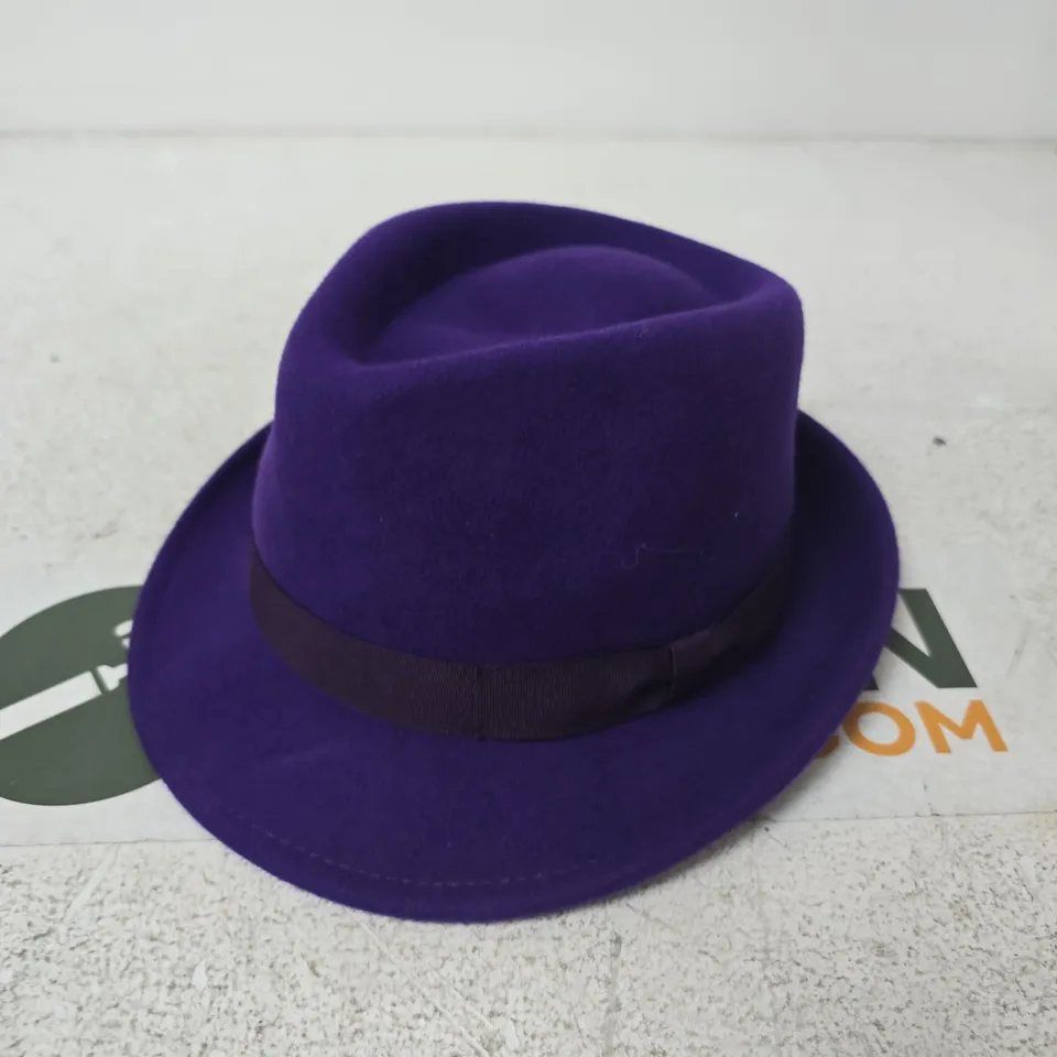 MAJOR WEAR PURPLE WOOL HAT – SIZE S