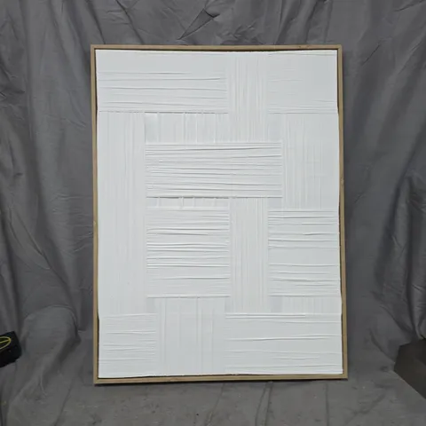 2X FABRIC CANVAS WALL ART