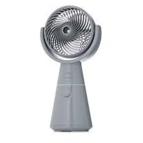 BOXED BELL AND HOWELL RECHARGEABLE TURBO MISTING DESK FAN