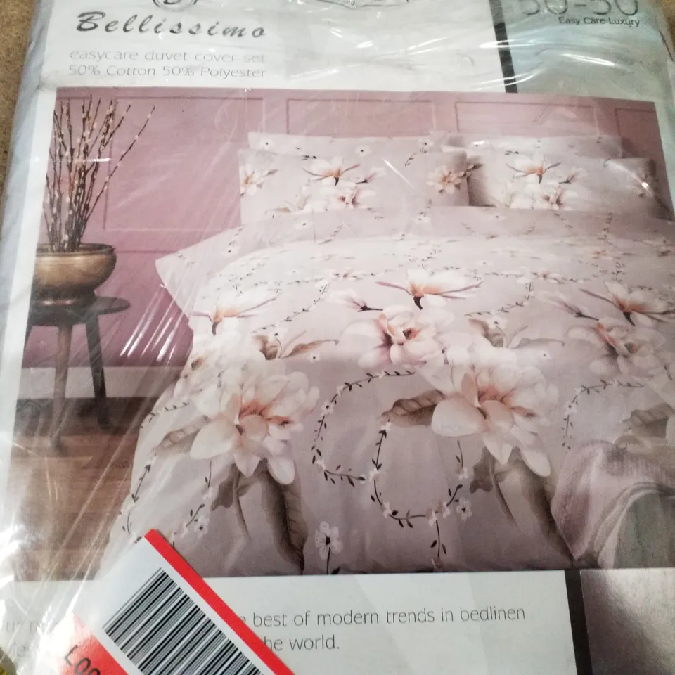 ALBULENA COTTON BLEND, POLYESTER FLORAT DUVET COVER SET WITH PILLOWCASES 