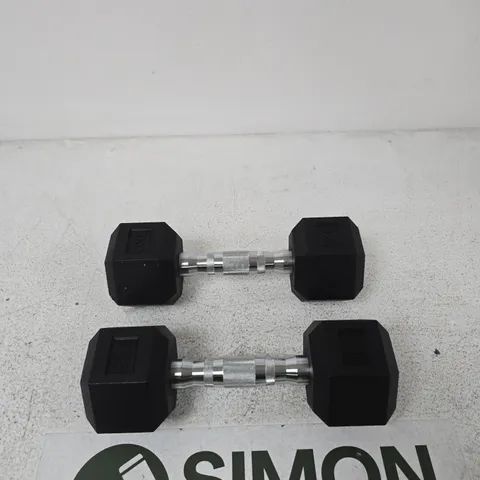 DUMBBELL PAIR – 5 KG EACH (HEX DUMBBELLS)