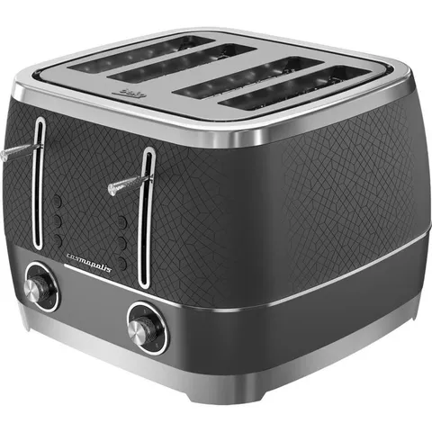 BOXED BEKO GREY COSMOPOLIS 4 SLOT TOASTER