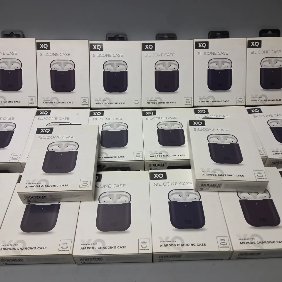 APPROXIMATELY 20 BOXED XQ SILICONE CASE FOR AIRPODS CHARGING CASE