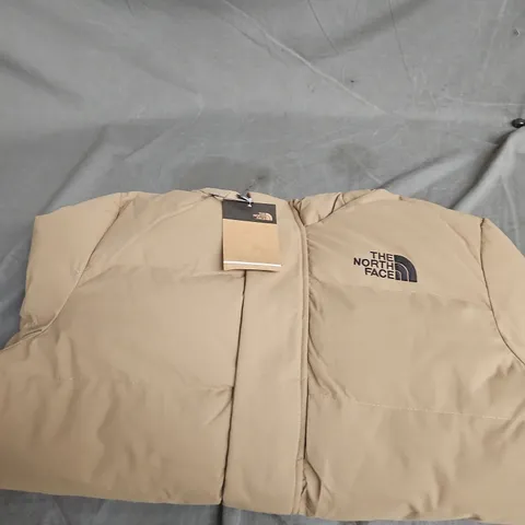 THE NORTH FACE BEIGE PUFFER JACKET – SIZE M (MEN'S)