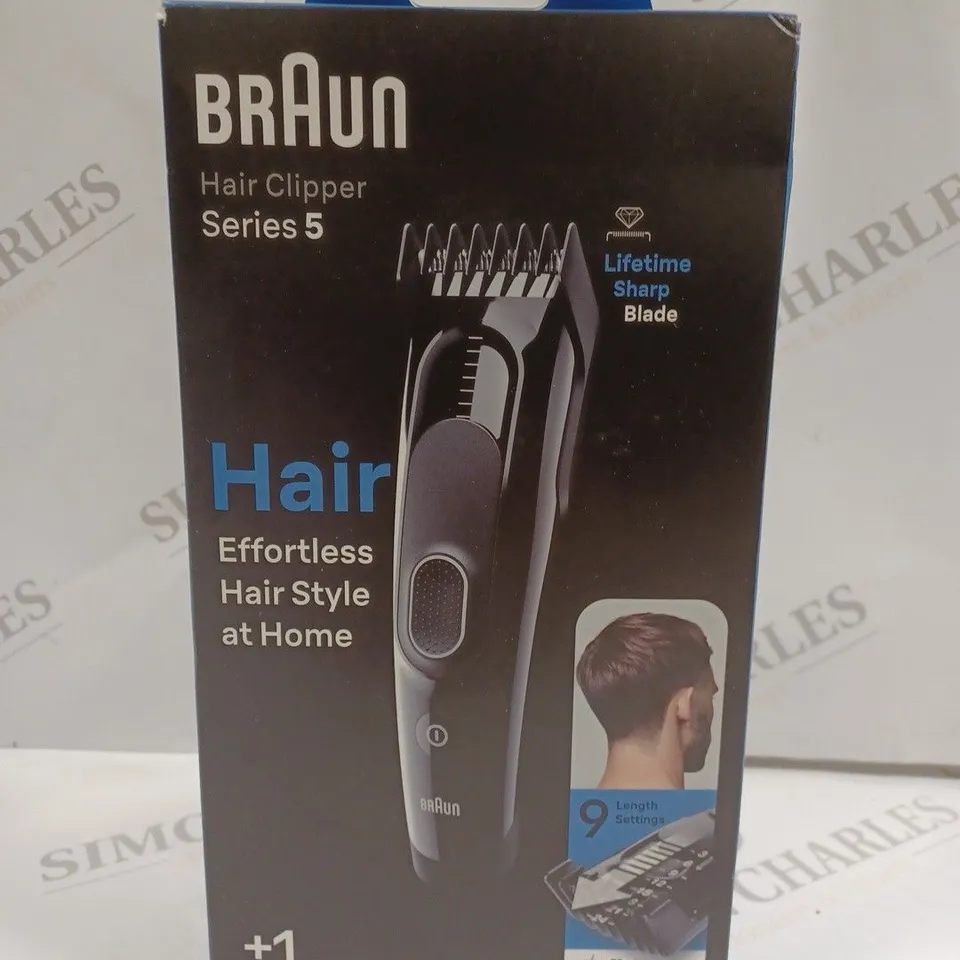 SEALED BRAUN HAIR CLIPPER SERIES 5 