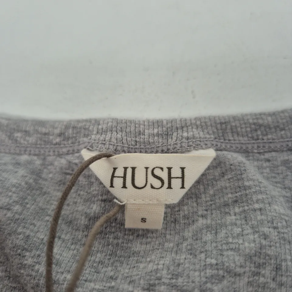 HUSH GREY TANK TOP – WOMEN'S SLEEVELESS TOP, UK SIZE S