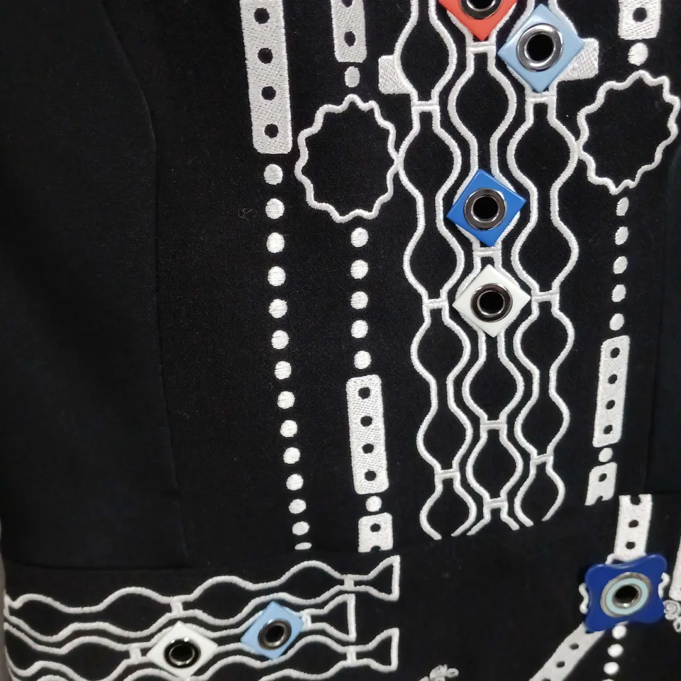 PETER PILOTTO SLEEVELESS MIDAXI DRESS - UK 10
