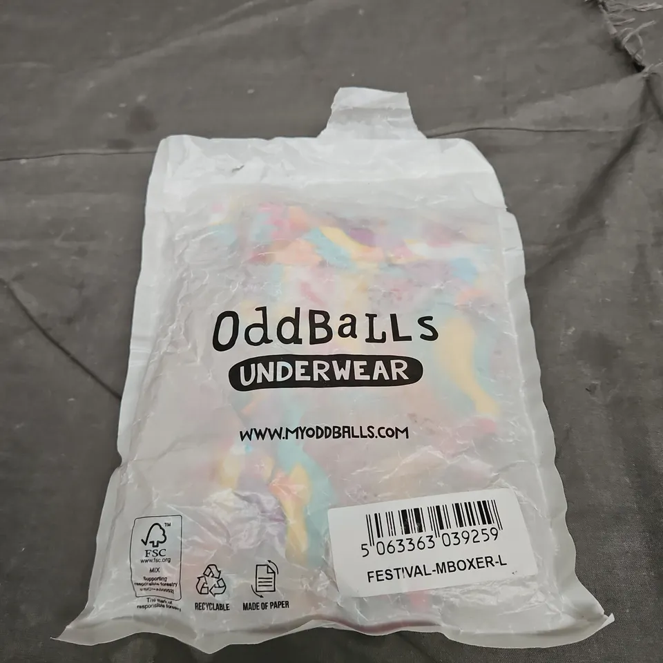 ODDBALLS BOXER BRIEFS - SIZE L