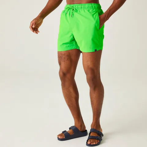 REGATTA MEN'S MAWSON III SWIM SHORTS FAIRWAY GREEN SIZE XXL