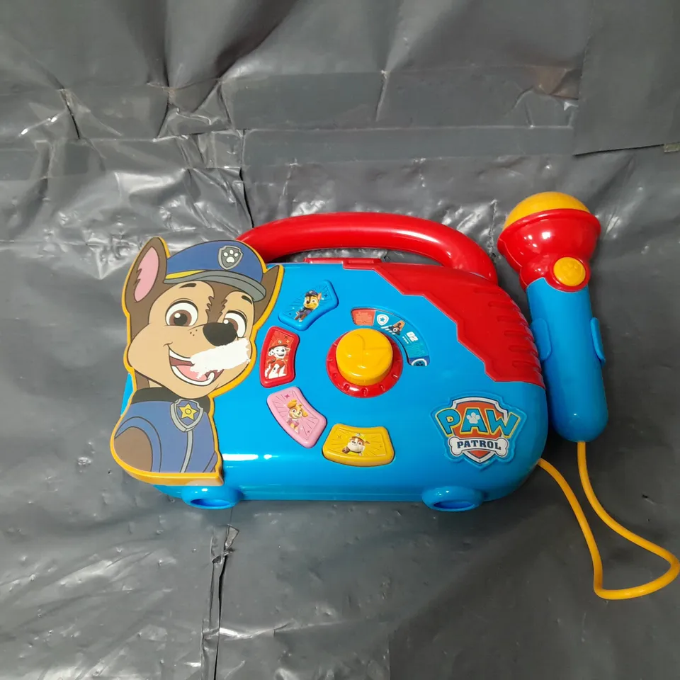 PAW PATROL BOOMBOX 