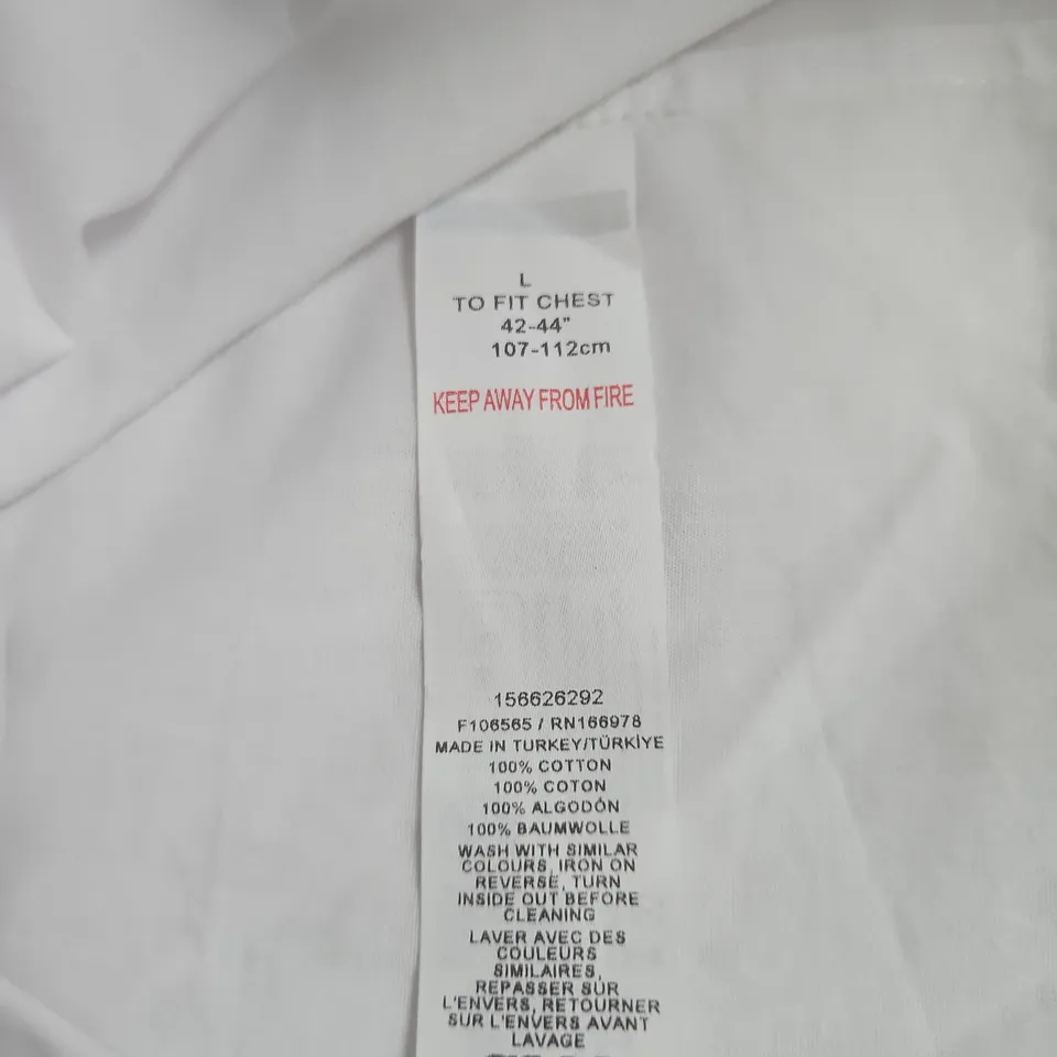 ASOS DESIGN OVERSIZED WHITE SHIRT – UK L (CHEST 42-44IN) MADE IN TURKEY
