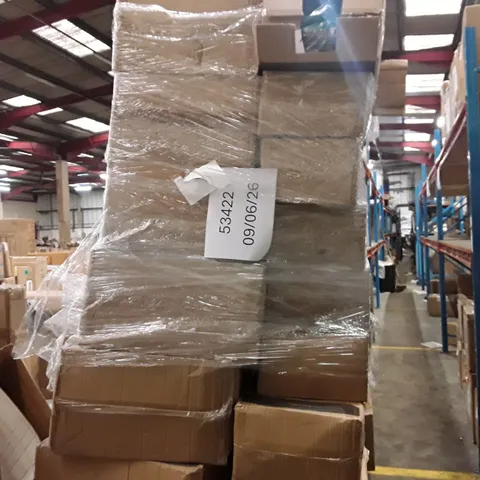 PALLET OF ASSORTED HOUSEHOLD GOODS AND PRODUCTS TO INCLUDE;APPROXIMATELY  25 SUITCASES 