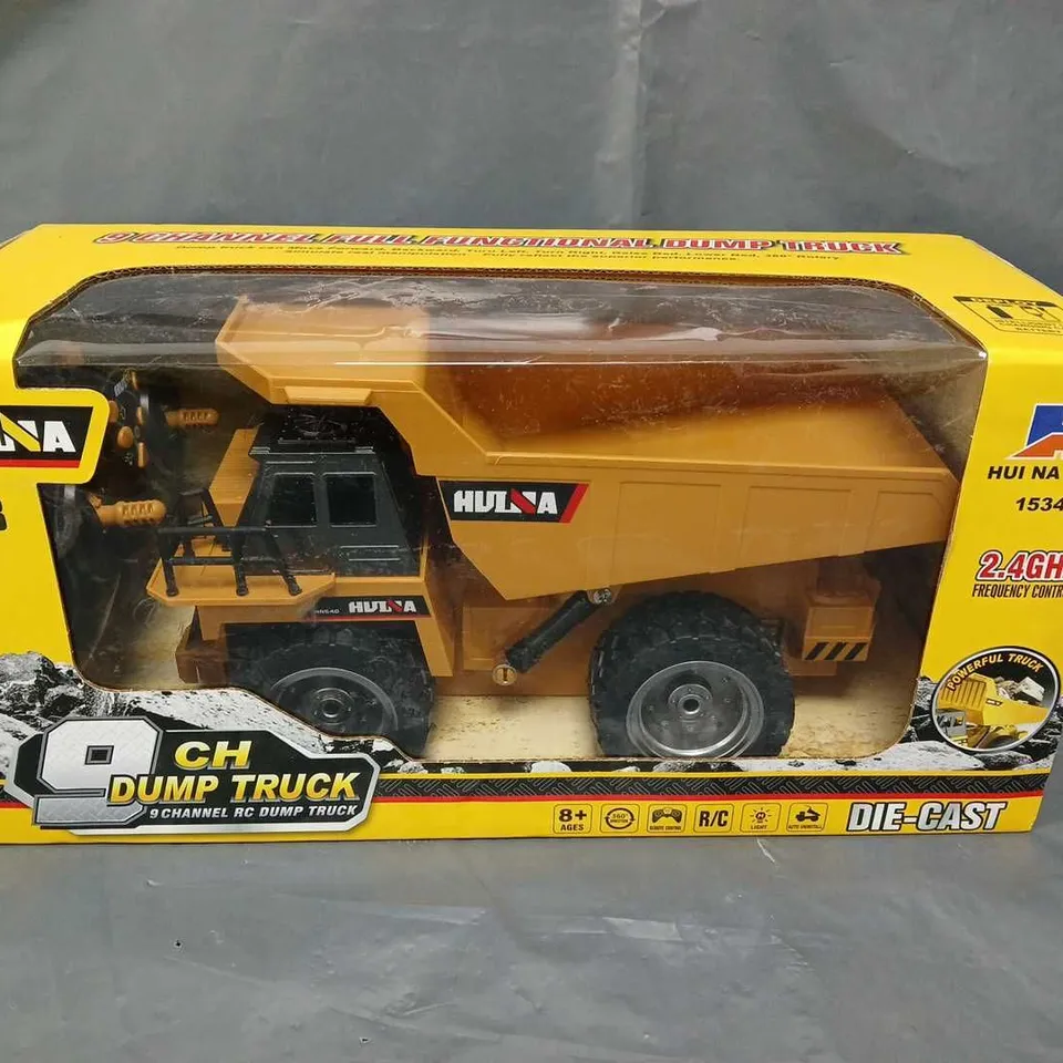 9 CHANNEL FULL FUNCTIONAL DUMP TRUCK