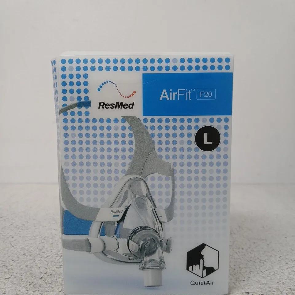 RESMED AIRFIT F20 FULL FACE MASK – BOXED - LARGE 