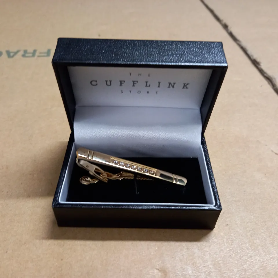 THE CUFFLINK STORE GOLD LOOK TIE CLIP