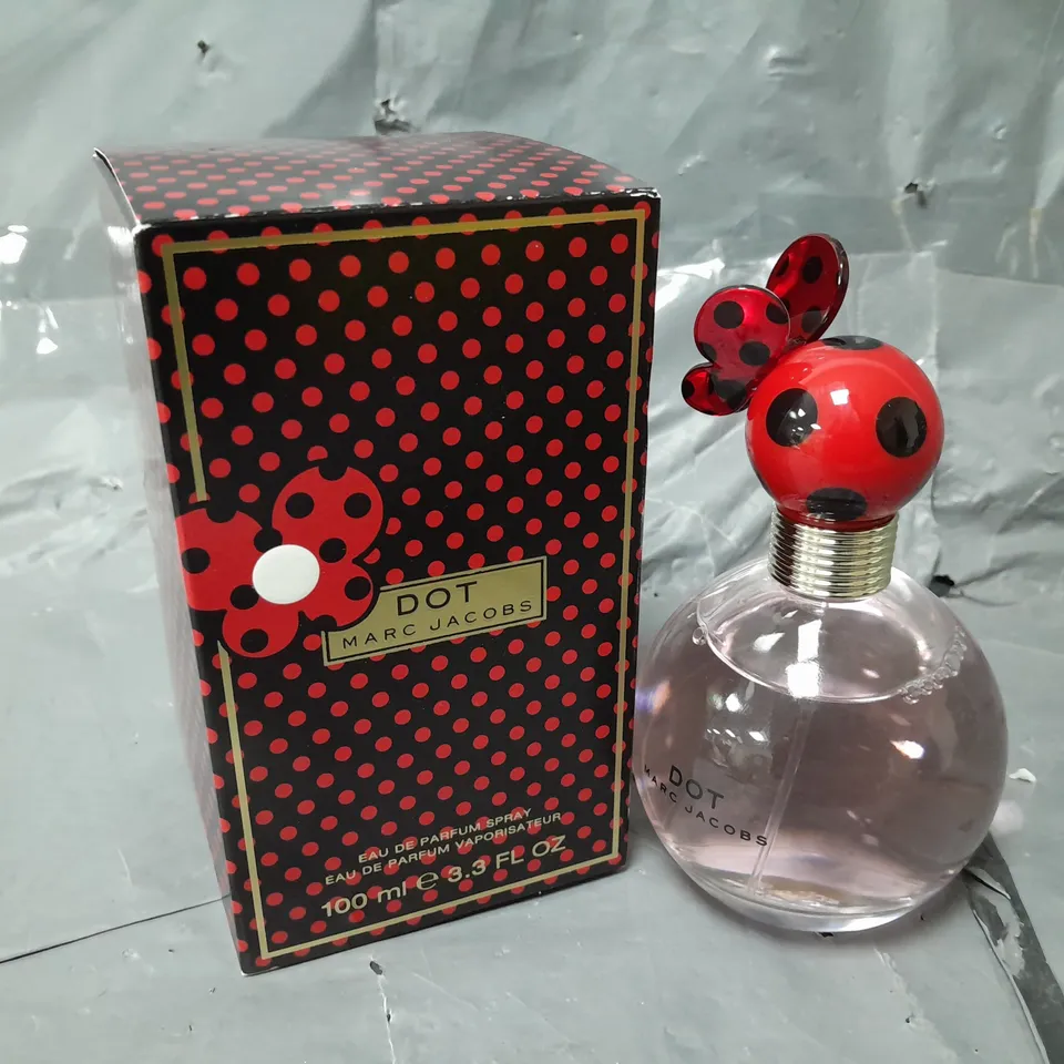 BOXED MARC JACOBS DOT 100ML EAU DE PARFUM - COLLECTION ONLY 