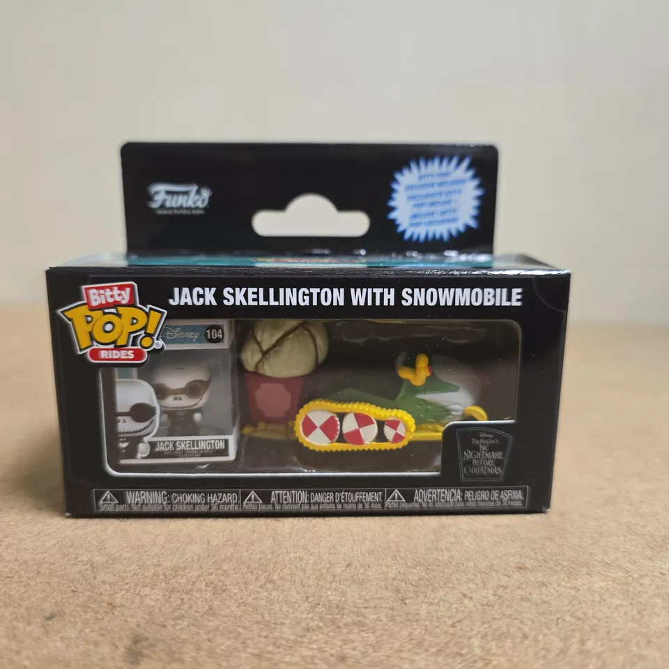 FUNKO POP! RIDES JACK SKELLINGTON WITH SNOWMOBILE (NIGHTMARE BEFORE CHRISTMAS)