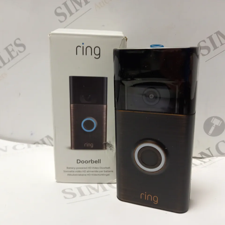 BOXED RING DOORBELL