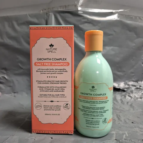 NATURE SPELL GROWTH COMPLEX SALT FREE SHAMPOO - 300ML