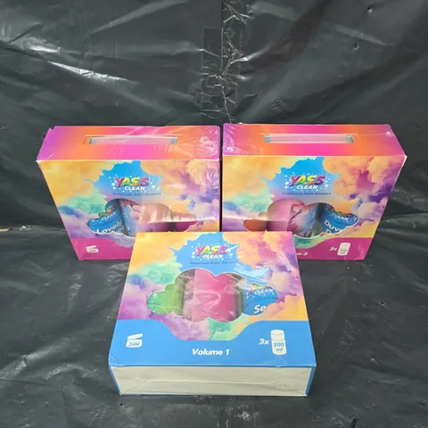 BOXED YASS CLEAN SUMPTUOUS SCENT BOOSTERS TRIAL PACK SET