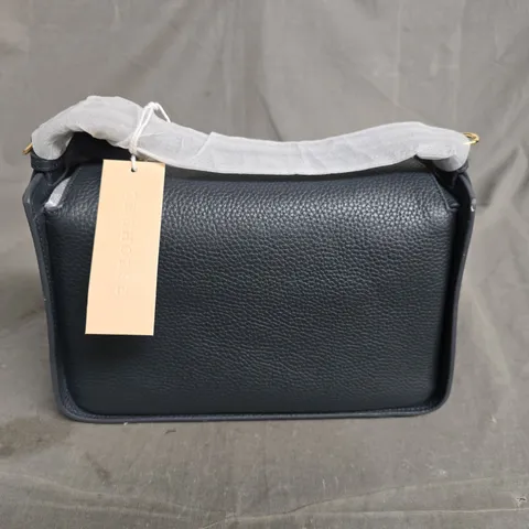 THE HORSE CLEMENTINE DARK NAVY LEATHER HANDBAG
