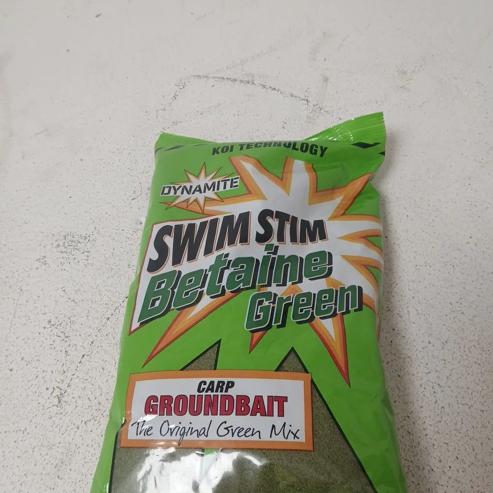 DYNAMITE SWIM STIM BETAINE GREEN CARP GROUNDBAIT – THE ORIGINAL GREEN MIX - BB 06/2029