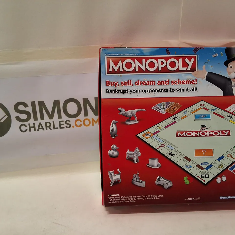 MONOPOLY BOARD GAME – HASBRO, BOXED