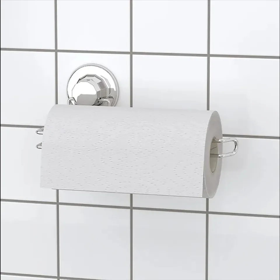 SUCTION CUP CHROME NAPKIN HOLDER