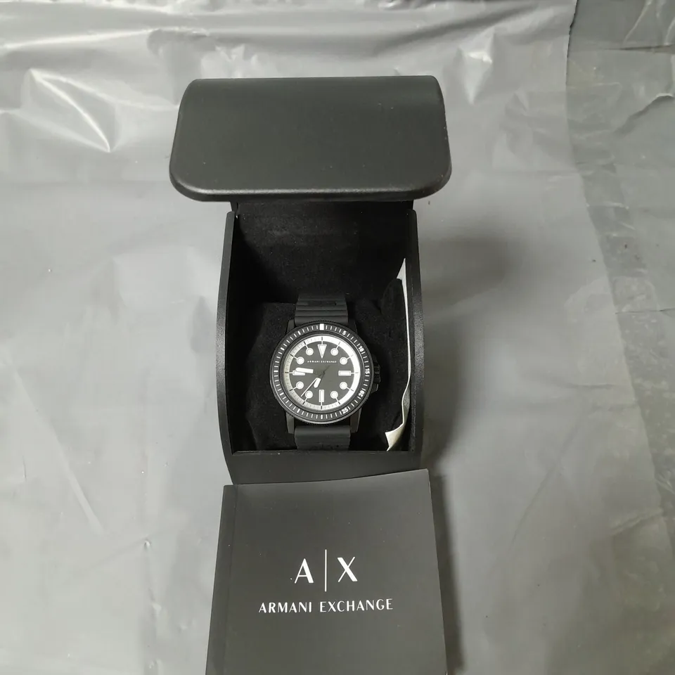 ARMANI EXCHANGE SILICONE MENS WATCH