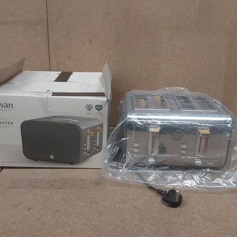 BOXED SWAN 4 SLICE TOASTER