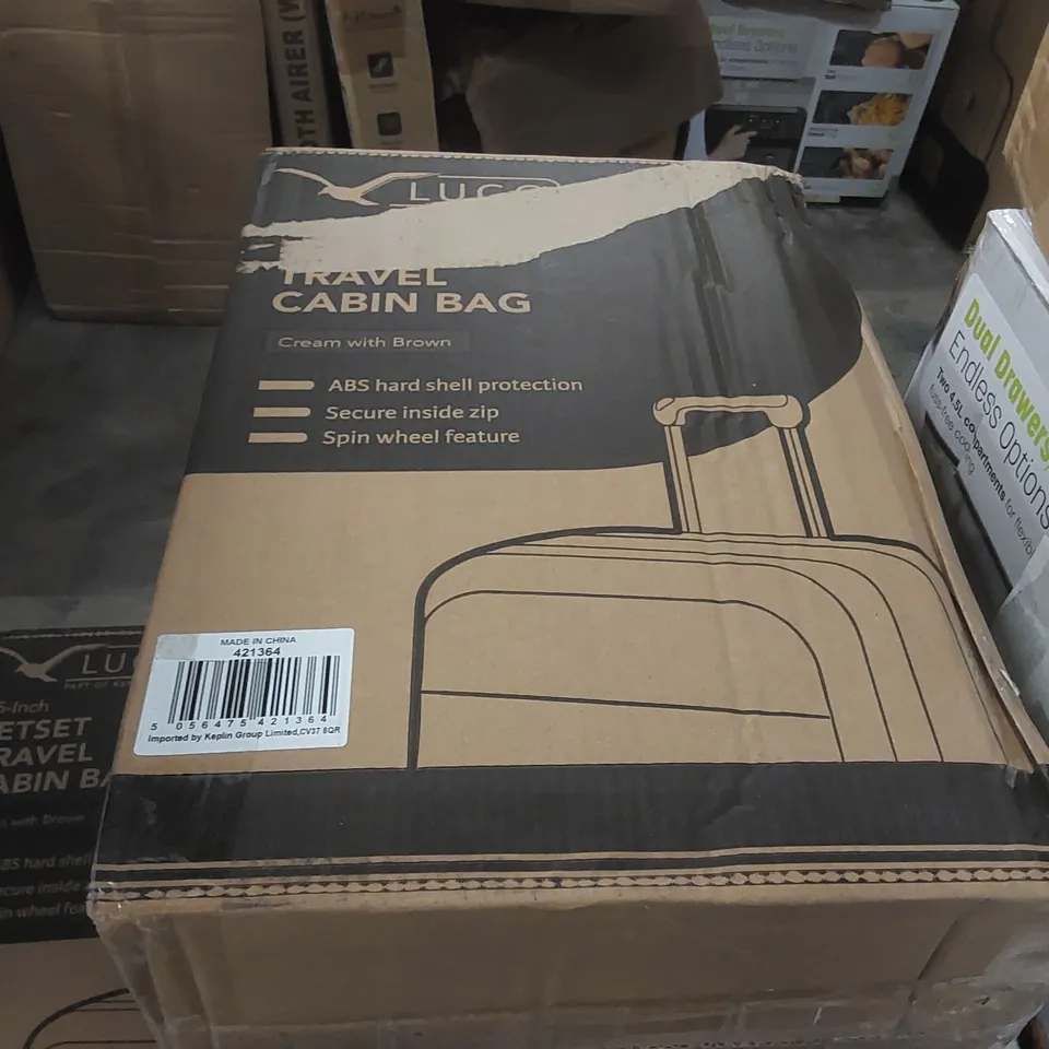 BOXED LUGG TRAVEL CABIN BAG