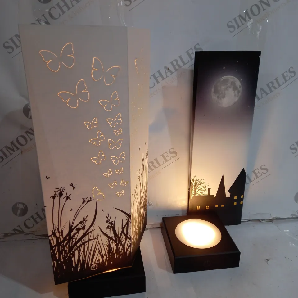 BOXED LUXA SHADOW LAMP WITH 3 SLEEVE DESIGNS