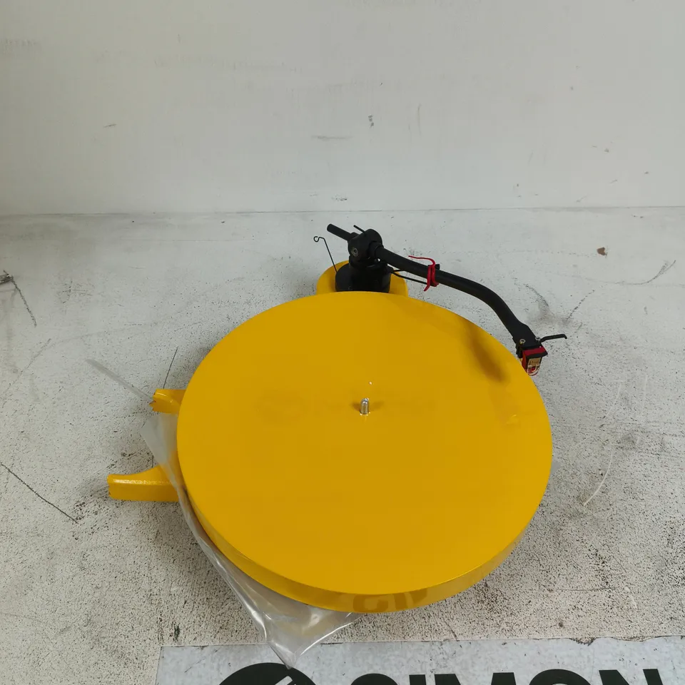 THIRD MAN RECORDS TURNTABLE – YELLOW PORTABLE RECORD PLAYER
