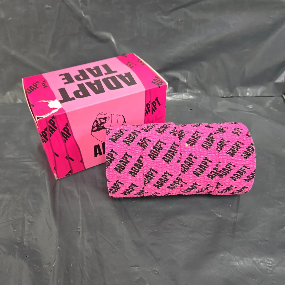 BOXED ADAPT WEIGHTLIFTING TAPE IN PINK 