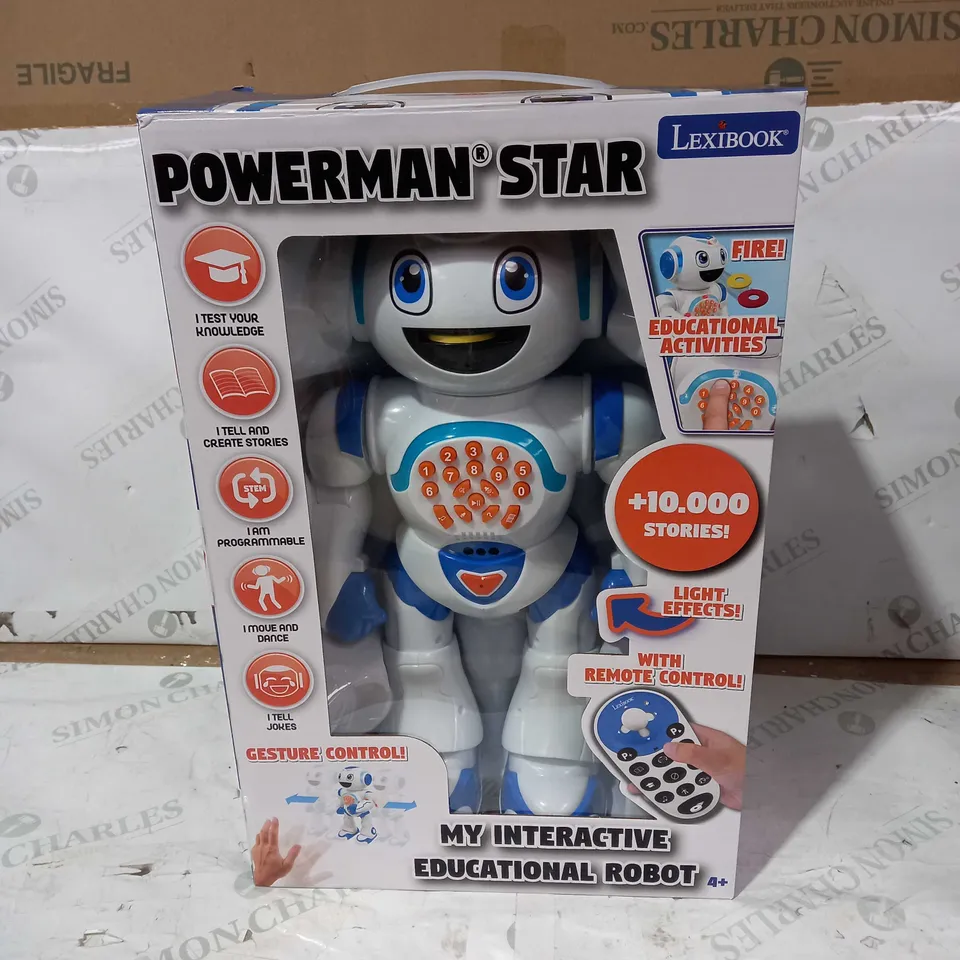 LEXIBOOK POWERMAN STAR INTERACTIVE ROBOT