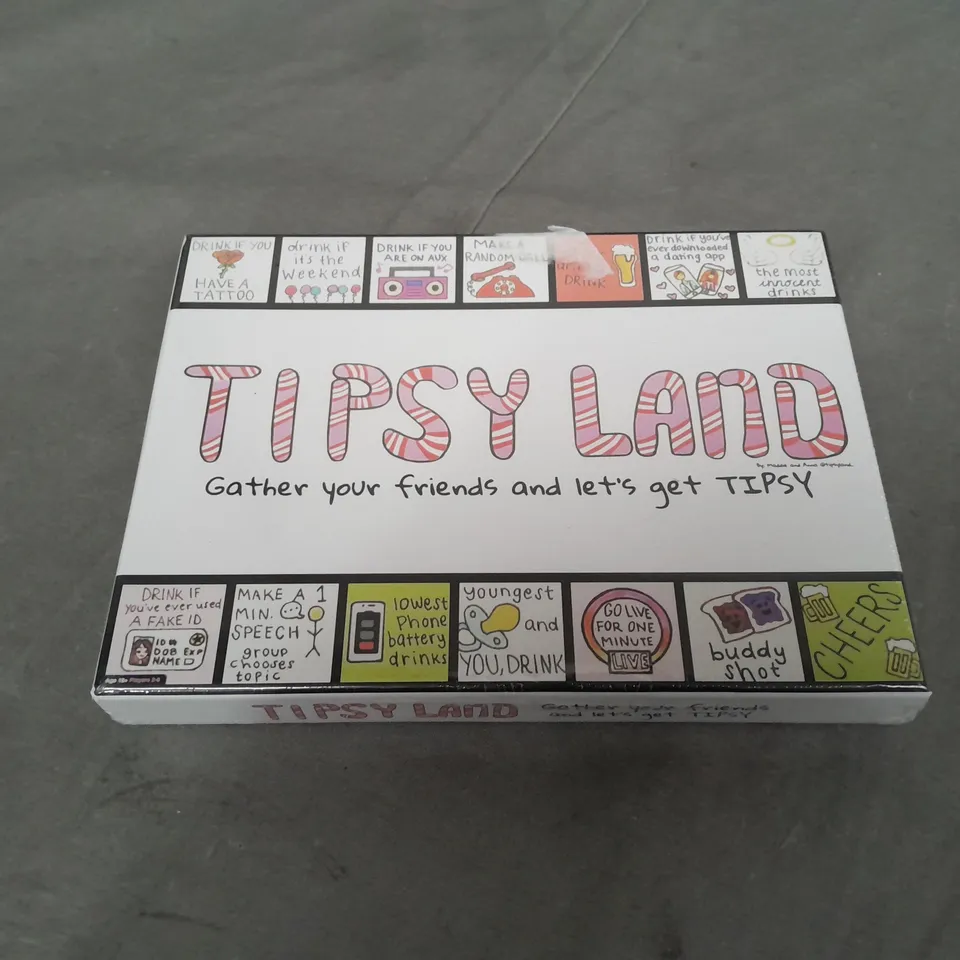 SEALED TIPSY LAND CARD GAME 