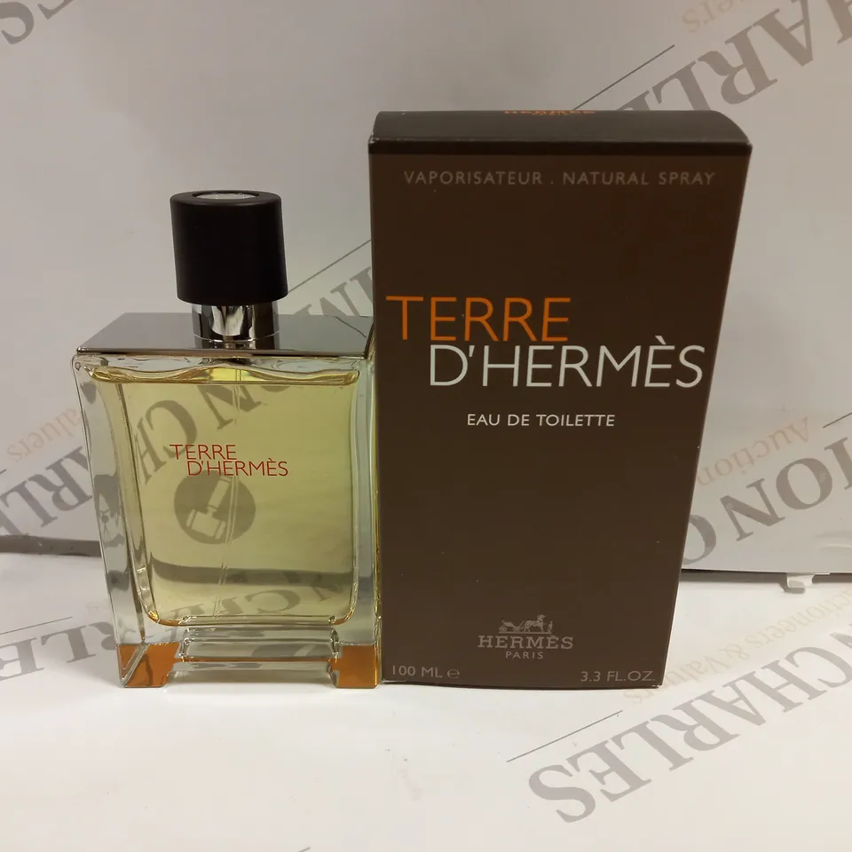 BOXED HERMES TERRE D'HERMES EAU DE TOILETTE 100ML
