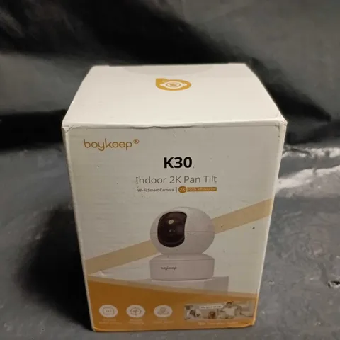 SEALED BOYKEEP K30 INDOOR 2K PAN TILT WI-FI SMART CAMERA