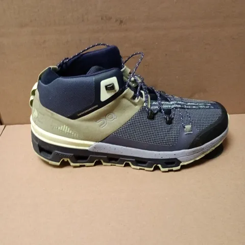 UNBOXED PAIR OF ON CLOUDTRAX WOMEN'S HIKING BOOTS IN A RESEDA/LAVENDER - UK 6