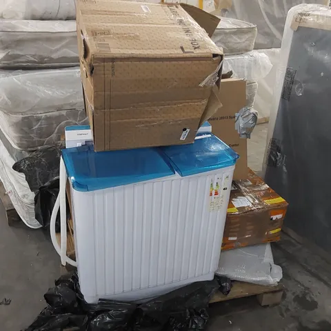 PALLET OF ASSORTED CONSUMER PRODUCTS/FURNITURE PARTS 