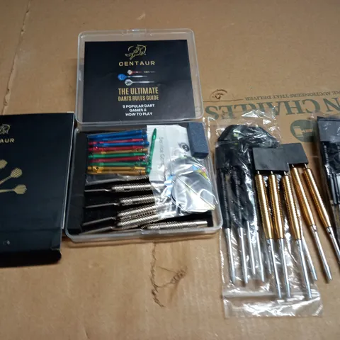 LOT OF ASSORTED DARTS TO INCLUDE CENTAUR DART FEVER SET